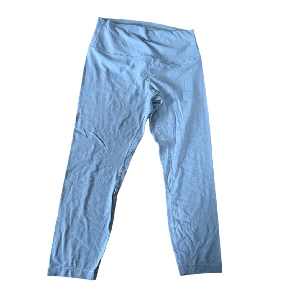 Lululemon Light Blue High Waisted Athletic Leggings